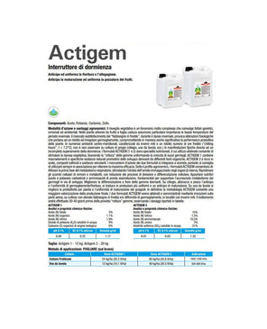ACTIGEM 2 Interruttore di dormienza KG.20 - Settanni