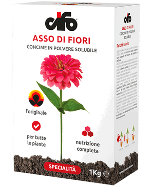 ASSO DI FIORI KG.1 Concime in polvere solubile - Settanni