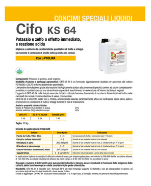 CIFO KS 64 KG.20 - Settanni