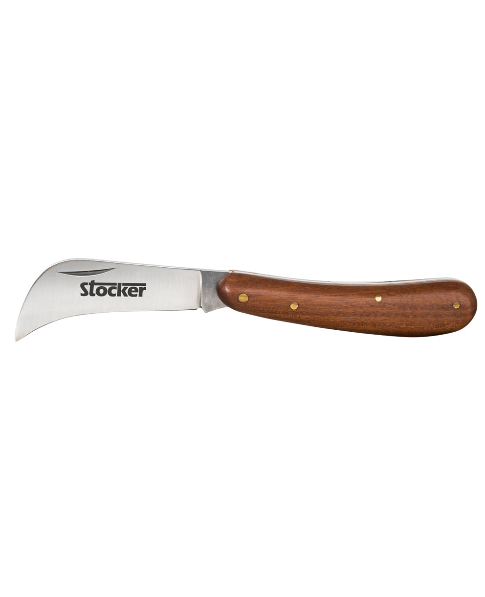 COLTELLO INNESTO RONCOLA 69 MANICO LEGNO STOCKER art.750 - Settanni