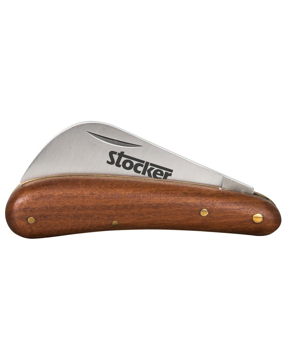 COLTELLO INNESTO RONCOLA 69 MANICO LEGNO STOCKER art.750 - Settanni