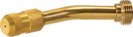 STOCKER UGELLO REGOLABILE IN OTTONE PER POMPA